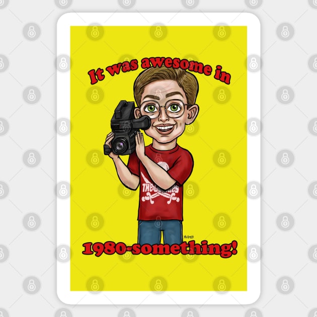 Adam Goldberg Sticker by mcillustrator